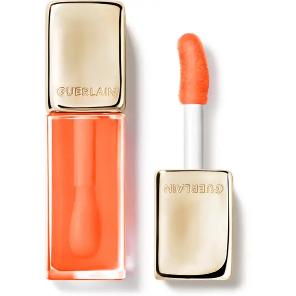 GUERLAIN GUERLAIN KissKiss Bee Glow Oil olje za ustnice z medom odtenek 319 Peach Glow 9,5 ml