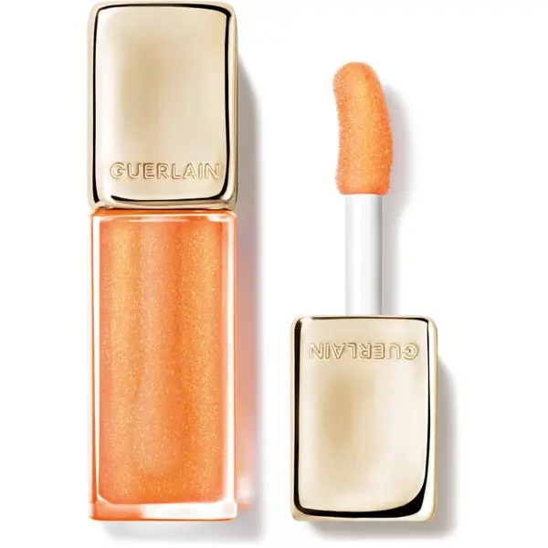 GUERLAIN GUERLAIN KissKiss Bee Glow Oil olje za ustnice z medom odtenek 389 Sparkling Peach 9.5 ml