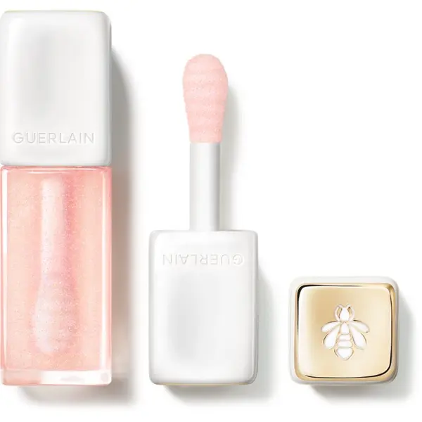 GUERLAIN GUERLAIN KissKiss Bee Glow Plump sijaj za ustnice za večji volumen odtenek 100 Warm Glow 9.5 ml