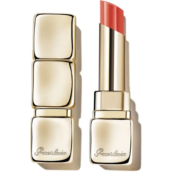 GUERLAIN GUERLAIN KissKiss Shine Bloom šminka z bleščečim finišem odtenek 319 Peach Kiss 3.5 g