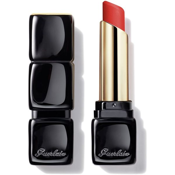 GUERLAIN GUERLAIN KissKiss Tender Matte dolgoobstojna šminka z mat učinkom odtenek 520 Sexy Coral 3.5 g