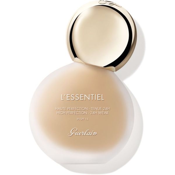 GUERLAIN GUERLAIN L’Essentiel High Perfection Foundation dolgoobstojni matirajoči tekoči puder SPF 15 odtenek 03W Natural Warm 30 ml