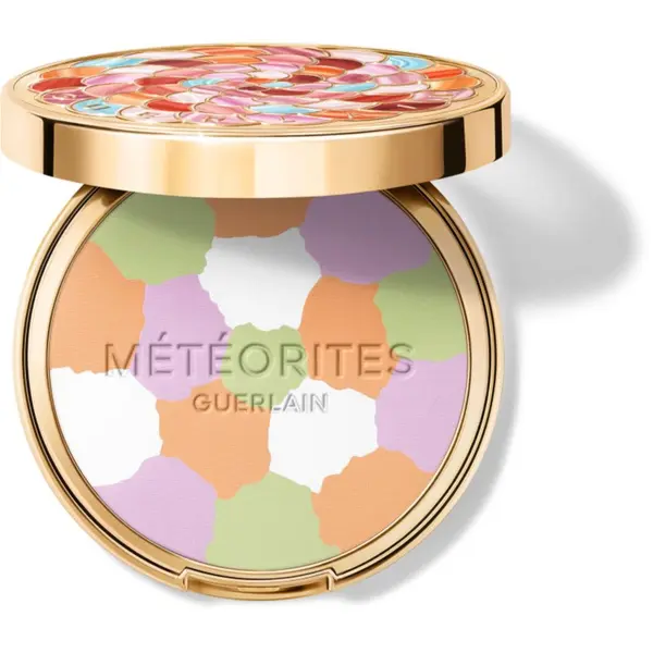 GUERLAIN GUERLAIN Météorites Compact Mattifying Powder kompaktni puder odtenek 02 Cool Rosé 8.5 g