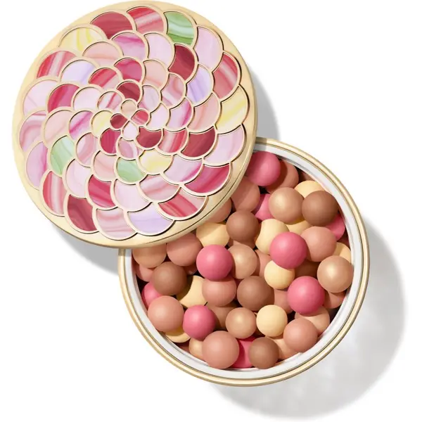 GUERLAIN GUERLAIN Météorites Light Revealing Pearls of Powder tonirani biseri za obraz odtenek 04 Amber / Ambre 20 g