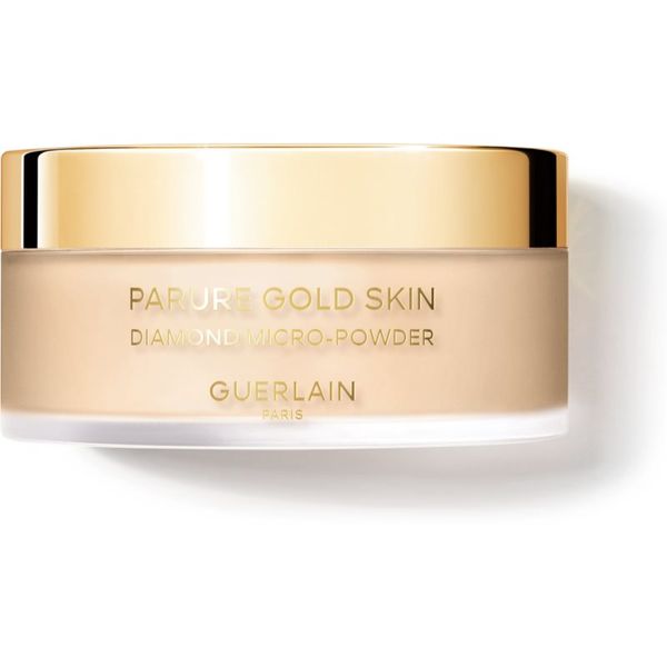 GUERLAIN GUERLAIN Parure Gold Skin Diamond Micro-Powder posvetlitveni puder v prahu odtenek 03 Medium / Moyen 35 g