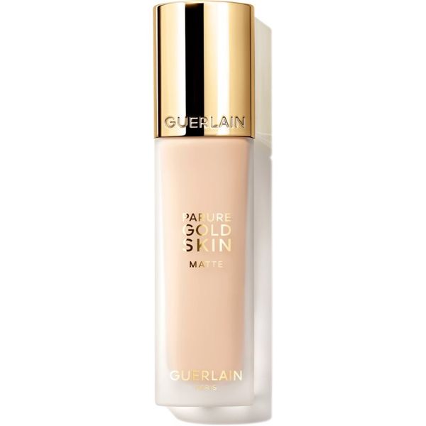 GUERLAIN GUERLAIN Parure Gold Skin Matte Foundation dolgoobstojni matirajoči tekoči puder SPF 15 odtenek 2N 35 ml