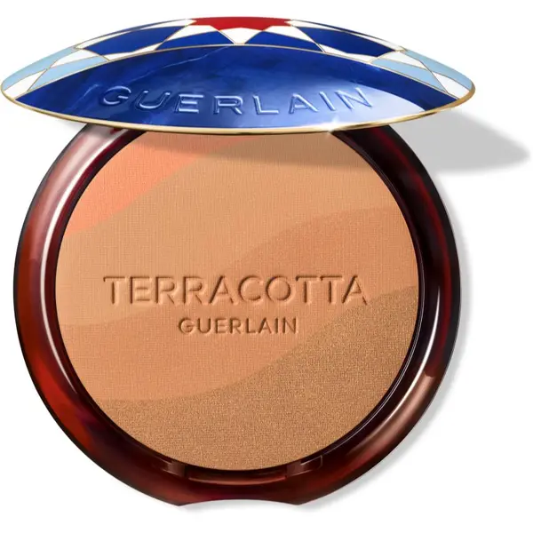 GUERLAIN GUERLAIN Terracotta Golden Dunes posvetlitveni bronz puder omejena izdaja odtenek Light Blue Dakhla 10 g
