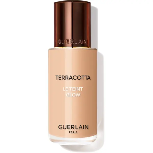 GUERLAIN GUERLAIN Terracotta Le Teint Glow tekoči puder z učinkom osvetljevanja za naraven videz odtenek 2,5N Neutral 35 ml
