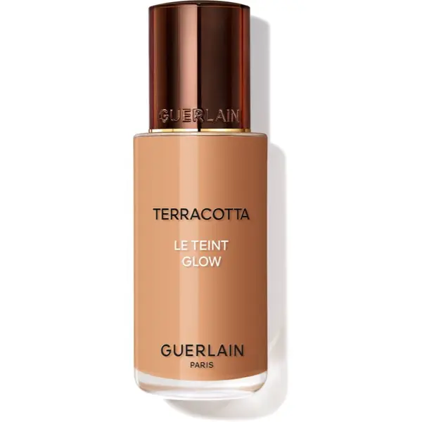 GUERLAIN GUERLAIN Terracotta Le Teint Glow tekoči puder z učinkom osvetljevanja za naraven videz odtenek 4,5W Warm 35 ml