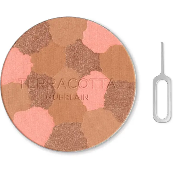 GUERLAIN GUERLAIN Terracotta Light posvetlitveni bronz puder nadomestno polnilo odtenek 02 Medium Cool 10 g