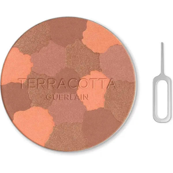 GUERLAIN GUERLAIN Terracotta Light posvetlitveni bronz puder nadomestno polnilo odtenek 05 Deep Warm 10 g