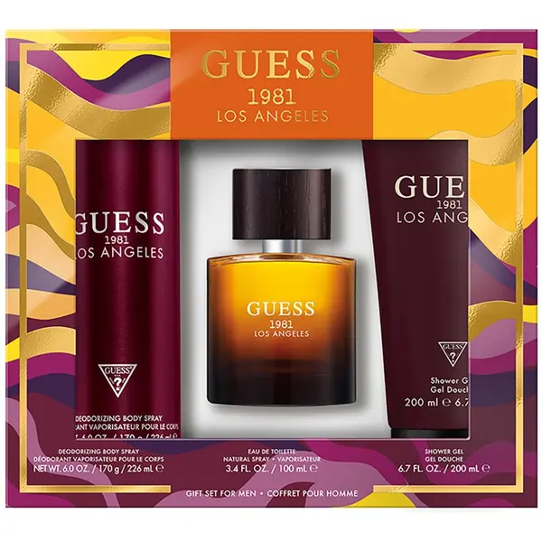 Guess Guess 1981 Los Angeles darilni set za moške