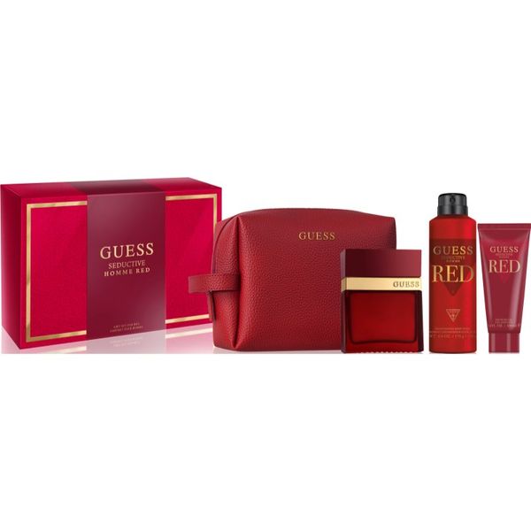 Guess Guess Seductive Homme Red darilni set XXIV. za moške