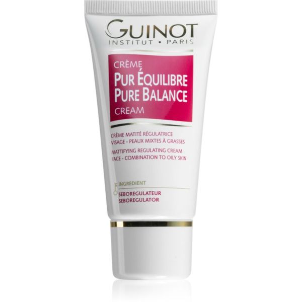 Guinot Guinot Pure Balance krema za normalizacijo mastne kože za zmanjšanje por in mat videz kože 50 ml