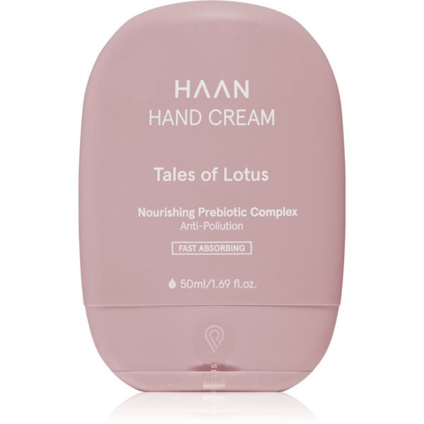 Haan HAAN Hand Care Hand Cream krema za roke, ki se hitro absorbira s prebiotiki Tales of Lotus 50 ml