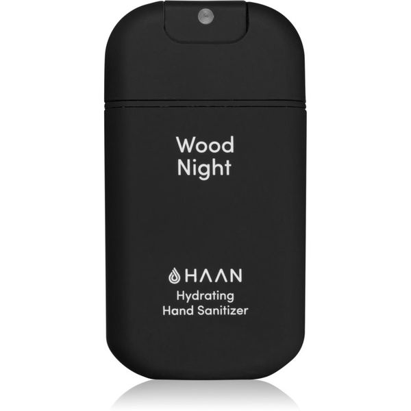 Haan HAAN Hand Care Wood Night čistilno pršilo za roke z antibakterijskim dodatkom 30 ml