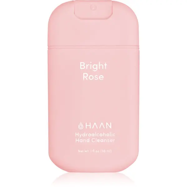 Haan HAAN Hand Cleanser Bright Rose čistilno pršilo za roke z antibakterijskim dodatkom 30 ml