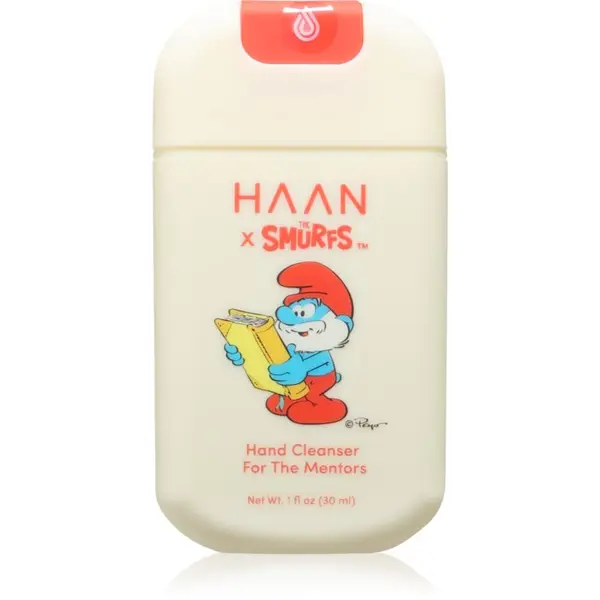 Haan HAAN Papa Smurf čistilno pršilo za roke z antibakterijskim dodatkom 30 ml