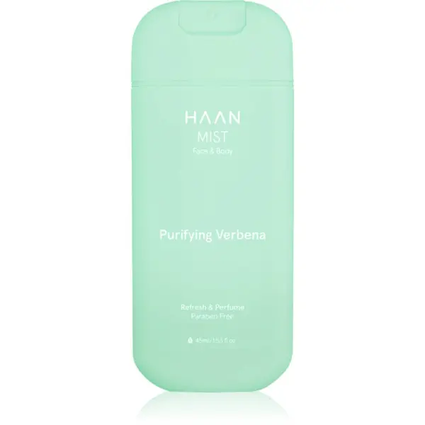 Haan HAAN Purifying Verbena vlažilna meglica za telo in obraz 45 ml