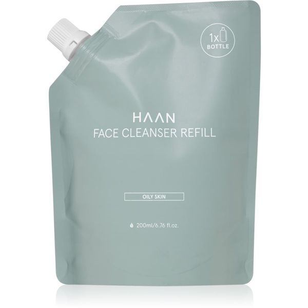 Haan HAAN Skin care Face Cleanser čistilni gel za obraz za mastno kožo nadomestno polnilo 200 ml