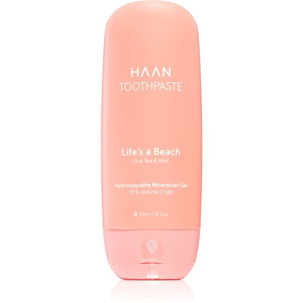 Haan HAAN Toothpaste Life's a Beach zobna pasta brez fluorida polnilna 50 ml