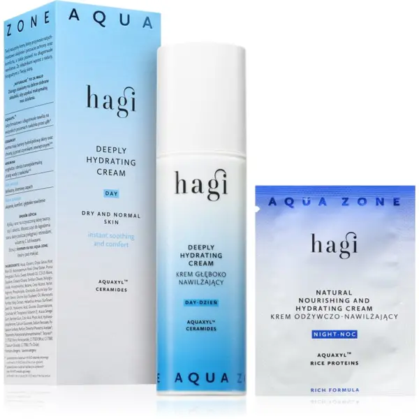 Hagi Hagi Aqua Zone dnevna vlažilna krema za normalno do suho kožo 50 ml