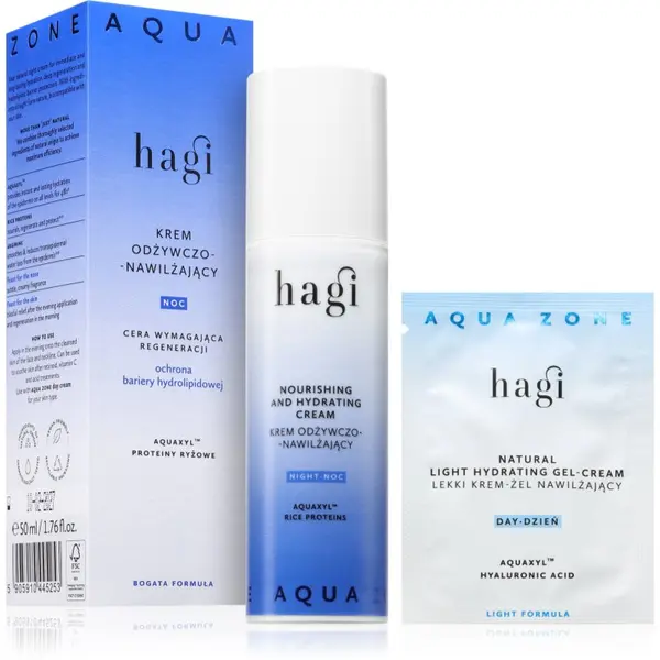 Hagi Hagi Aqua Zone nočna vlažilna krema s hranilnim učinkom 50 ml