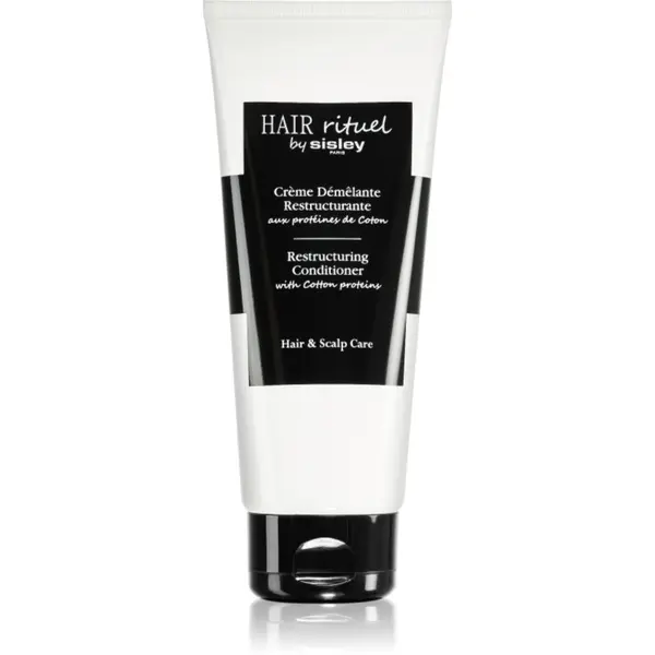 Hair Rituel by Sisley Hair Rituel by Sisley Restructuring Conditioner with Cotton proteins balzam za glajenje las za lomljive lase z beljakovinami 200 ml
