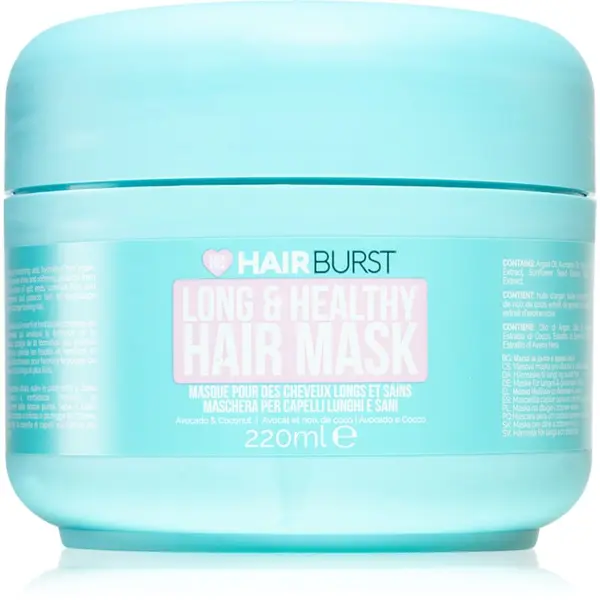 Hairburst Hairburst Long & Healthy Hair Mask hranilna in vlažilna maska za lase 220 ml