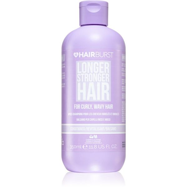 Hairburst Hairburst Longer Stronger Hair Curly, Wavy Hair vlažilni balzam za valovite in kodraste lase 350 ml