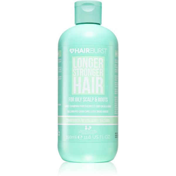 Hairburst Hairburst Longer Stronger Hair Oily Scalp & Roots čistilni balzam za hitro mastne lase 350 ml