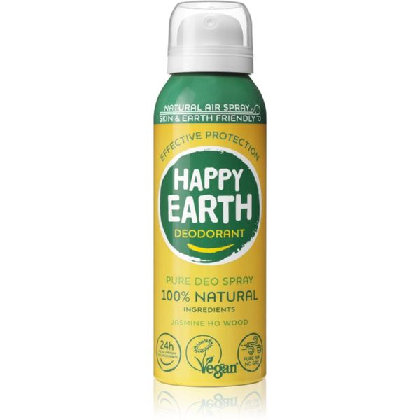 Happy Earth Happy Earth 100% Natural Deodorant Air Spray Jasmine Ho Wood dezodorant Jasmine Ho Wood 100 ml