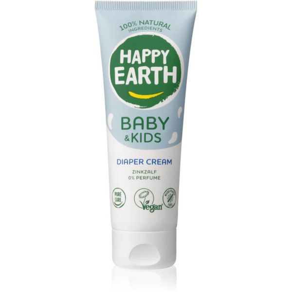 Happy Earth Happy Earth 100% Natural Diaper Cream for Baby & Kids cinkovo mazilo brez dišav 75 ml