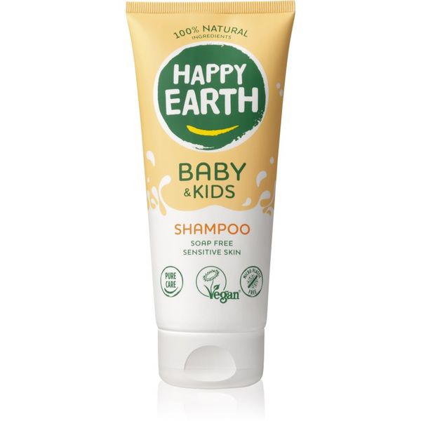 Happy Earth Happy Earth 100% Natural Natural Shampoo for Baby & Kids ekstra nežen šampon 200 ml