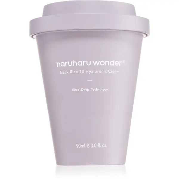 Haruharu Wonder Haruharu Wonder Black Rice 10 Hyaluronic Cream intenzivno vlažilna krema za pomiritev kože 90 ml