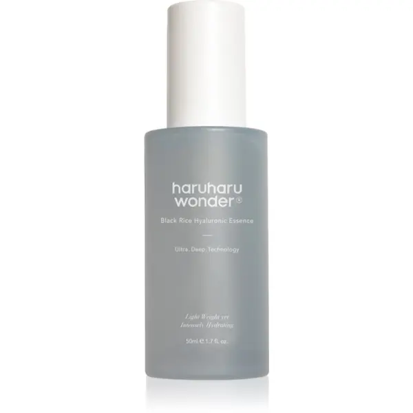 Haruharu Wonder Haruharu Wonder Black Rice Hyaluronic Essence vlažilna esenca za obnovitev in hranjenje kože obraza 50 ml