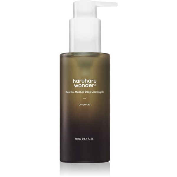 Haruharu Wonder Haruharu Wonder Black Rice Moisture čistilno olje za odstranjevanje ličil za občutljivo in netolerantno kožo 150 ml