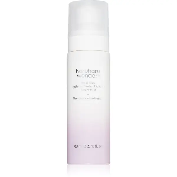 Haruharu Wonder Haruharu Wonder Black Rice Probiotics Barrier NAD+ Serum Mist obnovitveni serum za obraz v pršilu 80 ml