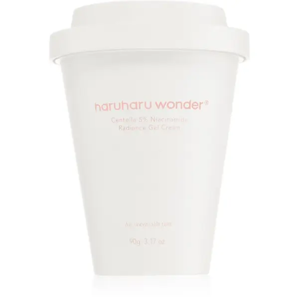 Haruharu Wonder Haruharu Wonder Centella 5% Niacinamide Radiance Gel Cream lahka gelasta krema za poenotenje tona kože 90 g