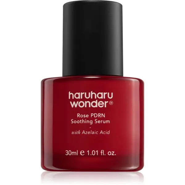 Haruharu Wonder Haruharu Wonder Rose PDRN Soothing Serum vlažilni in pomirjajoči serum za regeneracijo in obnovo kože obraza 30 ml