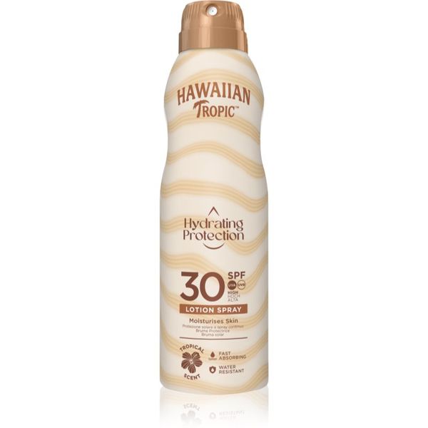 Hawaiian Tropic Hawaiian Tropic Hydrating Protection Lotion Spray pršilo za sončenje SPF 30 177 ml