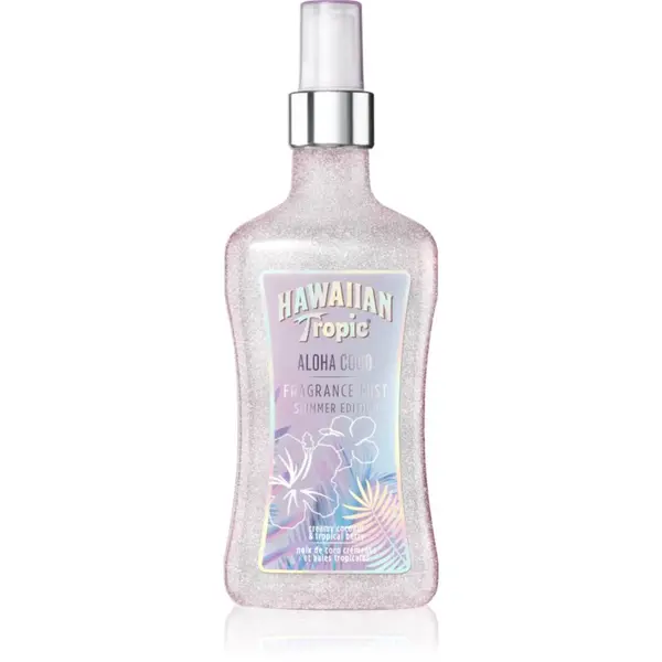 Hawaiian Tropic Perfumes Hawaiian Tropic Perfumes Aloha Coco Shimmer pršilo za telo z bleščicami za ženske 250 ml
