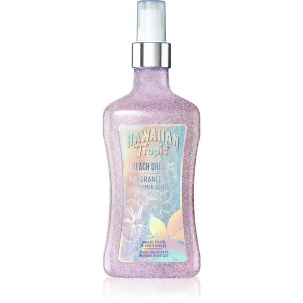 Hawaiian Tropic Perfumes Hawaiian Tropic Perfumes Beach Dreams Shimmer pršilo za telo z bleščicami za ženske 250 ml