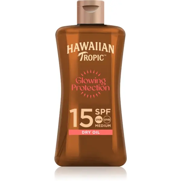 Hawaiian Tropic Hawaiian Tropic Protective Dry Oil Spray suho olje za sončenje SPF 15 100 ml