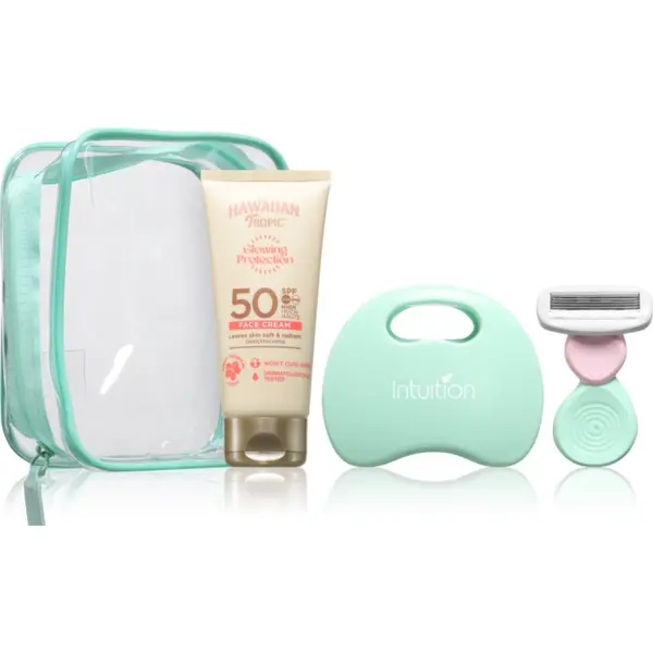 Hawaiian Tropic Hawaiian Tropic x Wilkinson Sword Essential Giftset Potovalni set