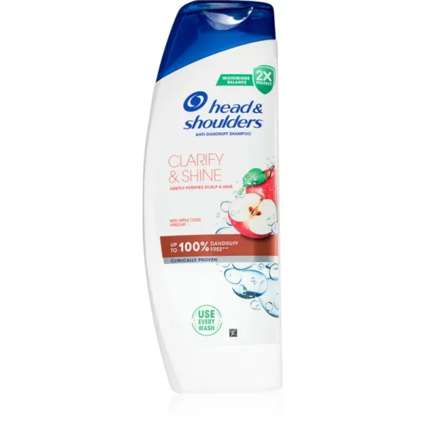 Head & Shoulders Head & Shoulders Clarify&Shine Apple Cider šampon proti prhljaju 400 ml