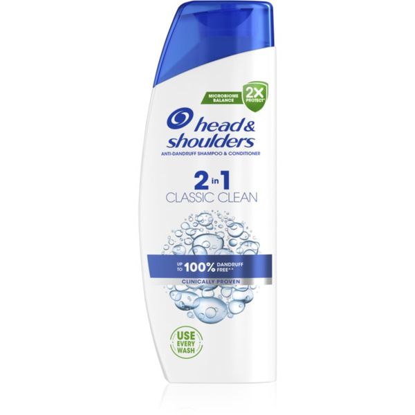 Head & Shoulders Head & Shoulders Classic Clean 2in1 šampon proti prhljaju 2 v 1 330 ml