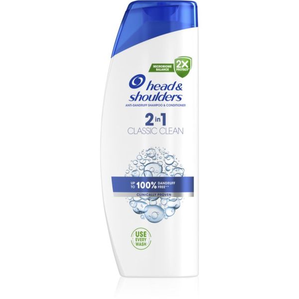 Head & Shoulders Head & Shoulders Classic Clean 2in1 šampon proti prhljaju 2 v 1 400 ml