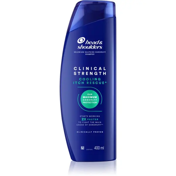 Head & Shoulders Head & Shoulders Cooling Itch Rescue šampon proti prhljaju in srbenju 400 ml
