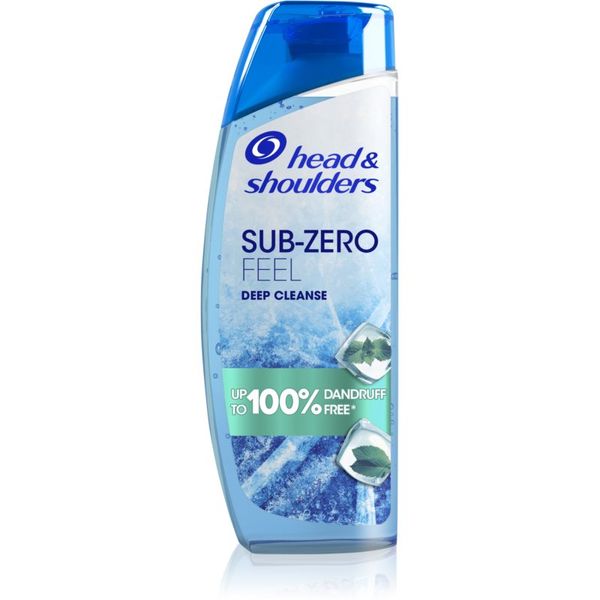 Head & Shoulders Head & Shoulders Deep Cleanse Sub Zero Feel vlažilni šampon proti prhljaju 300 ml